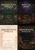 Friendsgiving Potluck Invitation Pack