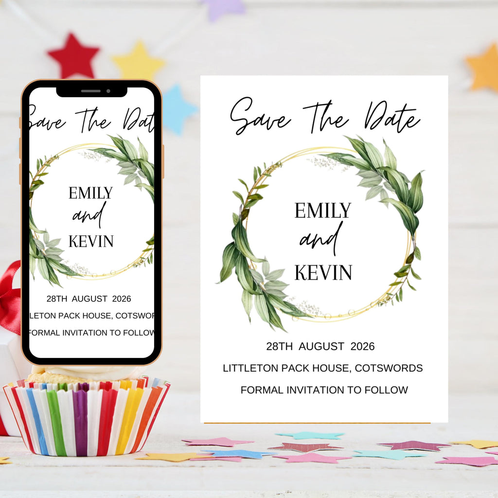 Christmas Save the Date, Editable Save the Date For Christmas Party Invitation,  Printable Christmas Save The Date Calendar Invitation Card