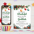 Work Holiday Party Invitation, Company Christmas Party,  Party, Staff Appreciation, Happy Hour evite, Holiday party,  Digital Canva Template