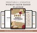 Womens Faith Journal Planner , Prayer Journal, Faith Journal, Devotional for Women, Faith Planner, Bible Study Journal, Christian Planner