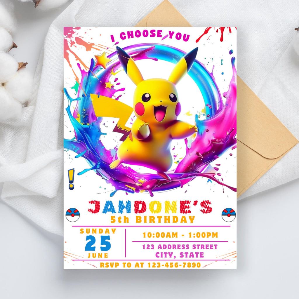 Dragon Birthday Invitation: Editable Fantasy Castle Invite (Canva Template)