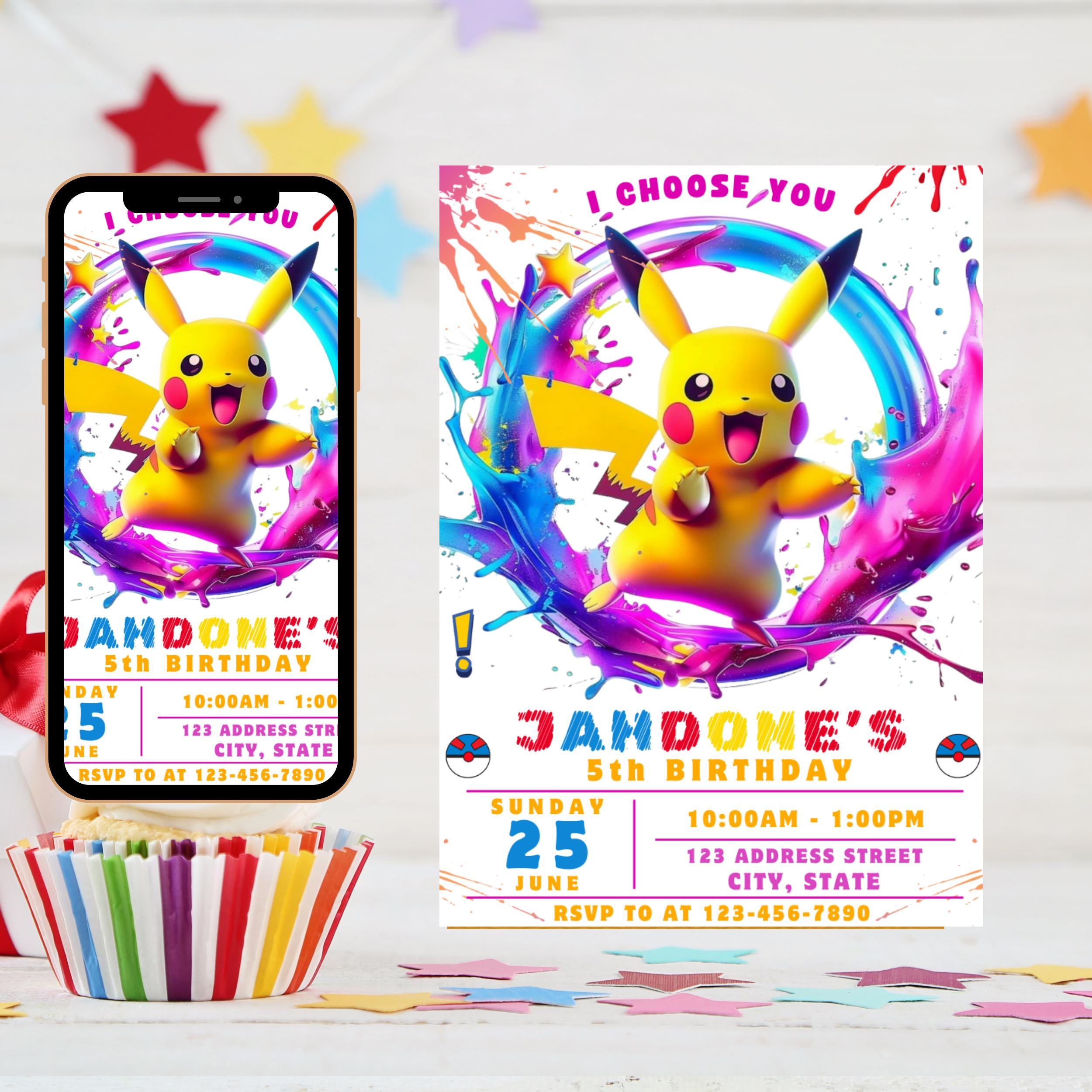 Dragon Birthday Invitation: Editable Fantasy Castle Invite (Canva Template)